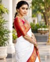 Bangoli By Aab Art Silk Jacquard Border Saree 